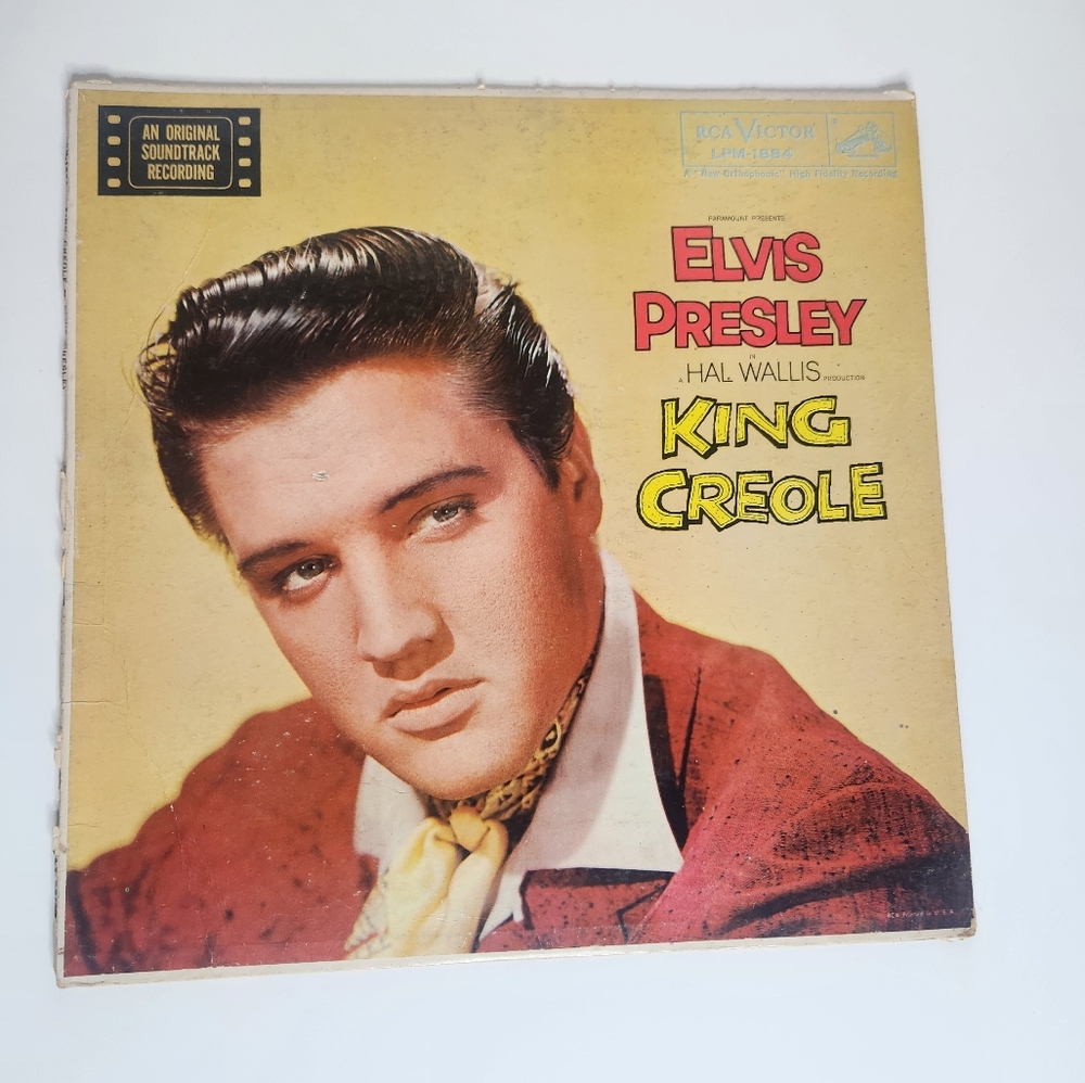 ELVIS PRESLEY IN HAL WALLIS Production KING CREOLE Vinyl Soundtrack RCA